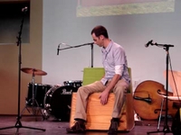 Matt Harris playing Rockin' Chair @ Blog-art in Theater aan het Spui, The Hague
