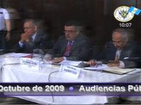 Audiencias Públicas: Convotario Reformas Constitucionales, 5 de Octubre 2009