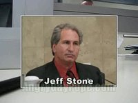 Discussing arrest of politician Jeff Stone with police