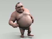 Big Lou walk cycle