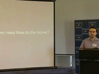 John Ferlito speaking on ICT infrastructure at the Public Sphere: ICT & Creative Industry Development