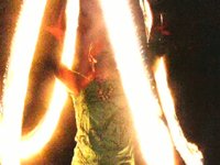 la monja en fuego