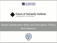 Global Catastrophic Risk and Simulation Theory