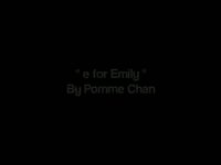 " e for Emily "