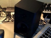 monitor set for an art installation