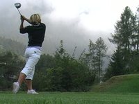 Franz Klammer golf the mountains, Brand 2009