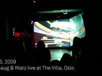 Rishaug vs. Watz live at The Villa, Oct 2009