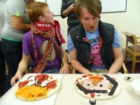 Blindfold Pizza Making - The Reveal