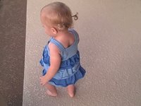 Abby Walking!