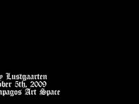 Lucy Lustgaarten at Galapagos Art Space 10/5