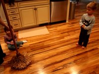 Scary Broom!