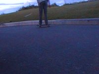 boy doing what he wants at risky paces