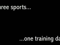 Three sports...one day.