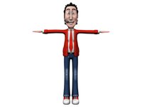Personaje: An3Drés López - Rotación 360°