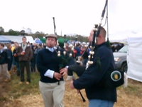 Bag Pipes at The Hunt