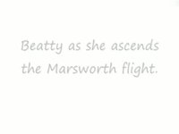 Beatty Ascending the Marsworth Flight