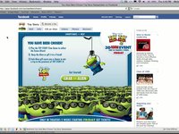 Disney Toy Story FB campaign