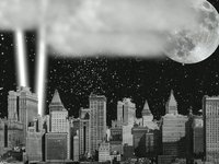 Retro Cityscape