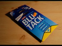 Blu-Tac Stop Motion Attempt