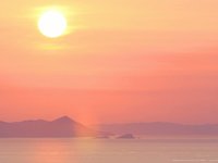 Sunset from Imerovigli, Santorini, Greece