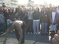 Breakdancing in San Francisco