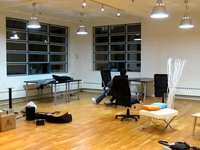 First peek inside the new office