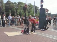 Breakdancers in Dublin