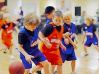 1st Grade Basketball Game: Eagles vs. Bears