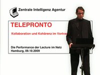 Zentrale Intelligenz Agentur: Telepronto Kollaboration und Kohärenz im Vortragswesen