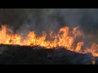 The Great Prairie Grass Burn