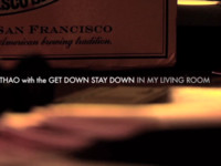 Thao with the Get Down Stay Down in my living room