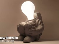 Matthew Borgatti: Spaceman Lamp / Eyebeam Open Studios: Fall 2009 / SML