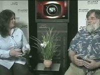 Ray Larson with JVC at NAB 2009