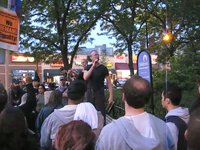 Andy Thayer Speaks at Chicago's "Day of Decision" Protest