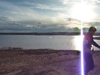 Ozone Zephyr, lightwind cruising, secret spot, Spain