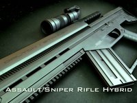 NEW Hi-Tech Assault/Sniper Rifle Promo (3D Gun Animation)
