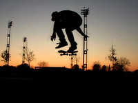 Canon HF-S100 Skateboarding, Montreal
