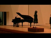 2009 文化発表会 1年生全体合唱　「夢は大空を駈ける」