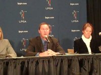 Mike Whan Speaking at the LPGA Press Conference