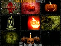 Free hand-made Halloween vj loops