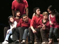 Report Video, Ici là-bas performance (April,may 2009)