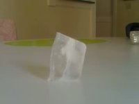 Ice cube melt using Timelapser iPhone app