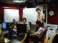 The All-American Reject in hitz.fm studio