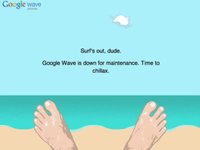 Google wave down for maintenance :D