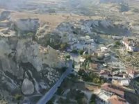 Flying over Cappadocia