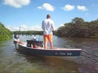 Jon catching Red Fish