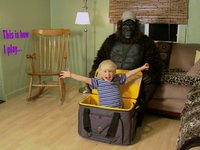 Kata "One Man Band" Contest Entry: Gorilla Director / Gorilla News Lady