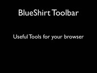 BlueShirt Toolbar