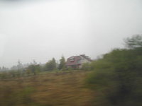 On the train to Warsaw