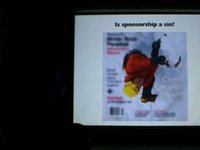 Is Sponsorship a Sin?